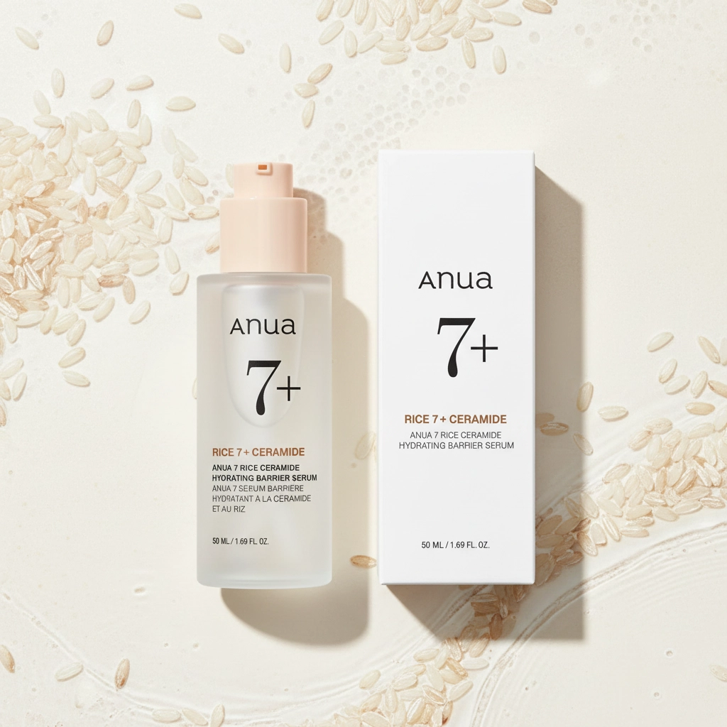 Anua Rice 7 Ceramide Hydrating Barrier Serum