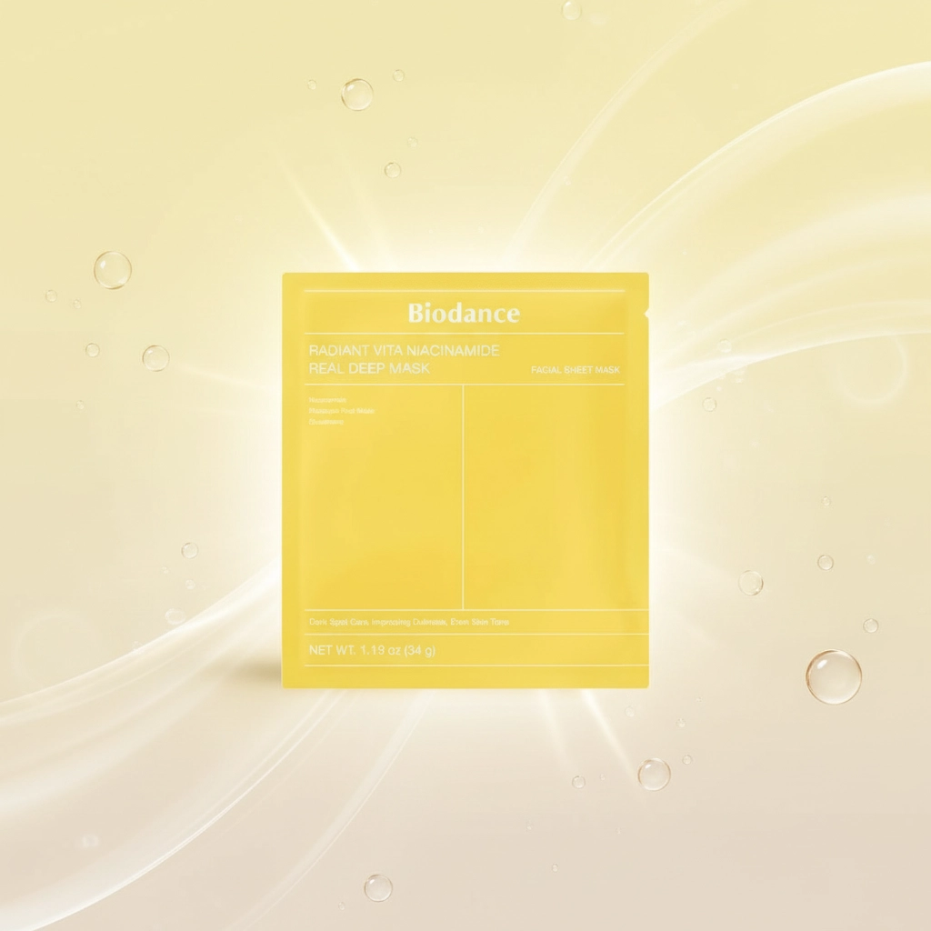 Biodance Radiant Vita Niacinamide Real Deep Mask 34g